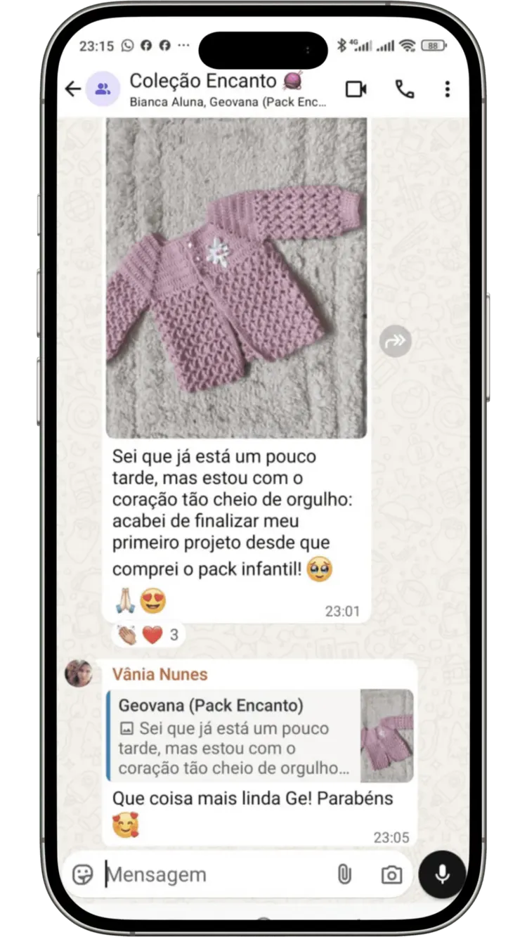 Depoimento de cliente